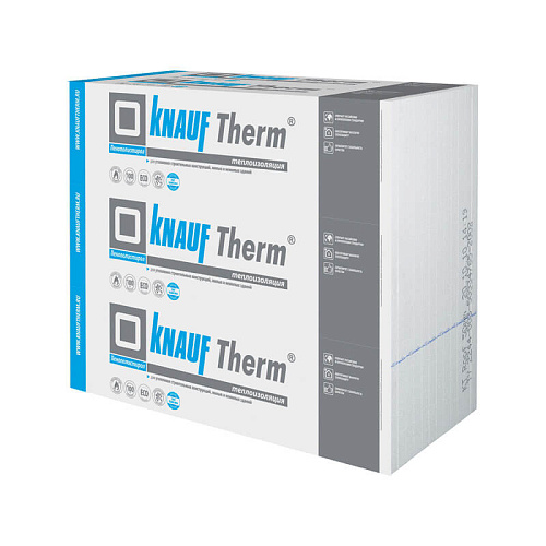 Пенополистирол Кнауф Therm Стена Pro, 1200х1000х100 мм, 10 шт 