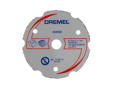  Отрезной круг многофункциональный, твердосплавный (HM) DSM500 Dremel 2.615.S50.0JA 