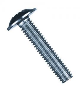  Винт c полусферической головкой М4х16 мм оцинкованный Реч.МЗ DIN 967 (1000 шт) 