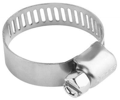  Хомуты ЗУБР "ЭКСПЕРТ", нерж. сталь, просечная лента 8 мм, 10-16 мм, 5 шт 