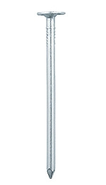  Гвозди ЗУБР оцинков. с большой потайной головкой, по дереву/лист.металлу, 4,0х100мм, ТФ6, 8 шт 