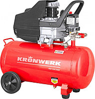  Компрессор воздушный KD 50/200, 1,5 кВт, 198 л/мин, 50 л// KRONWERK 