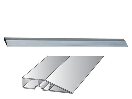  Правило алюминиевое, профиль "трапеция", 2 м 