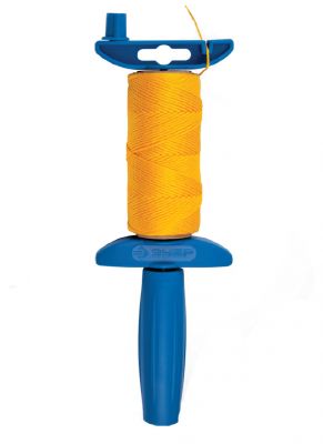  Шнур ЗУБР нейлоновый, для строительных работ, сменная шпуля, на катушке, 100м 