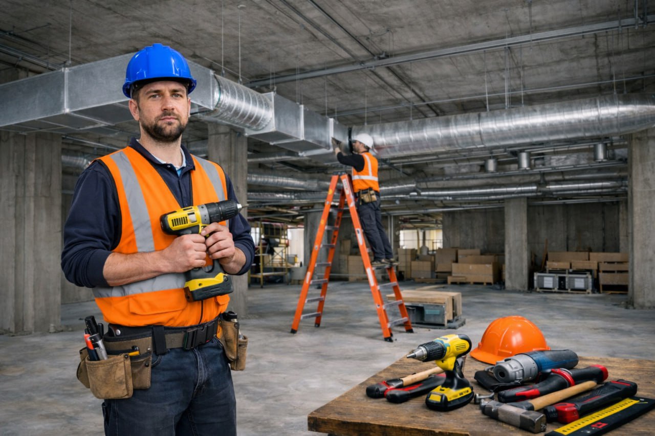 Все для монтажа вентиляции