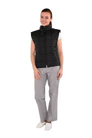  Жилет утепленный Офис (тк.Дюспо), черный 