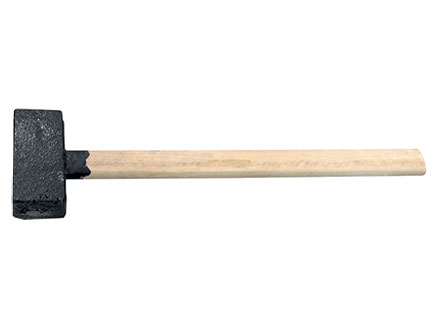  Кувалда, 5000 г, литая головка, деревянная рукоятка 