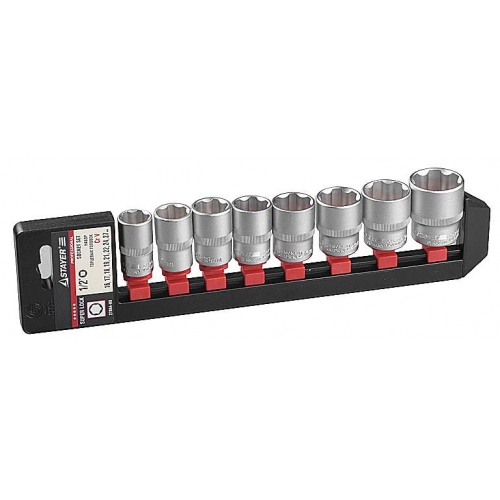  Набор KRAFTOOL  "EXPERT QUALITAT" Торцовые головки "SUPER LOCK", 1/2", 16-27мм, 8 предметов 