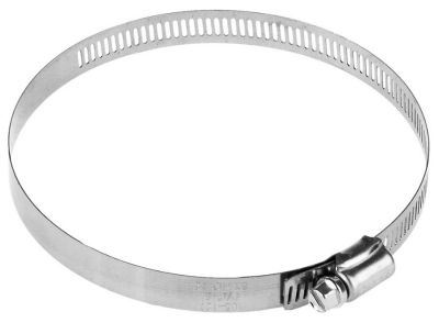  Хомуты ЗУБР "ЭКСПЕРТ", нерж. сталь, просечная лента 12 мм, 38-59 мм, 100 шт 