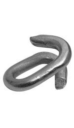  Соединитель цепей ЗУБР, оцинкованный, 3мм, ТФ5, 125 шт 