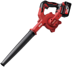  Воздуходувка аккумуляторная бесщеточная DCK KDQF32, 18В,  2х4а/ч 