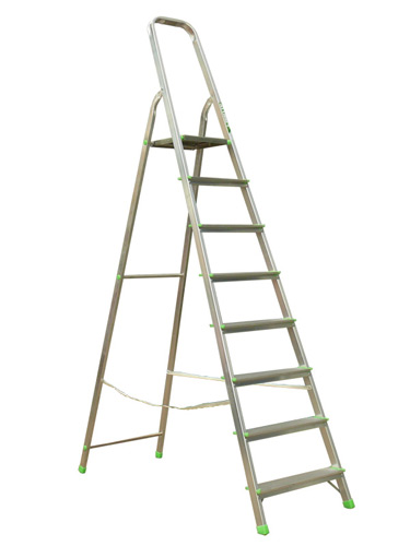  Стремянка алюминиевая 8 ступеней (2,44 м) МИ 