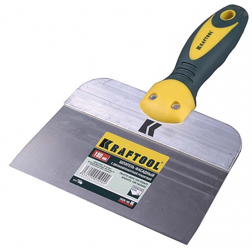  Шпатель KRAFTOOL фасадный с двухкомпонентной ручкой, нержавеющее полотно, 450мм 