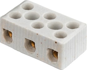  Колодка зажимная винтовая керамическая КЗВ 61 711 NTB-HCR-3-35/WH (уп.20шт) Navigator 61711 