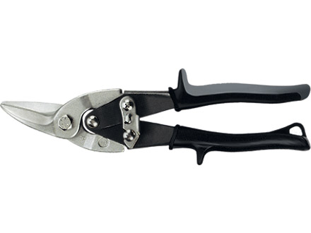  Ножницы по металлу 250 мм пряморежущие, для тонкого металла, обрезиненные ручки // Hardax 