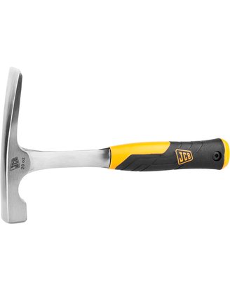  Молоток каменщика JCB цельнокованый, двухкомпонентная виброгасящая рукоятка, 550г 