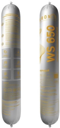  Герметик атмосферостойкий силиконовый (черный) 