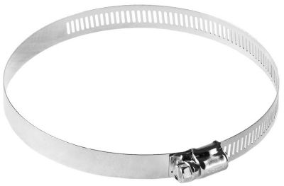  Хомуты ЗУБР "ЭКСПЕРТ", оцинкованные, просечная лента 12 мм, 38-59 мм, 100 шт 