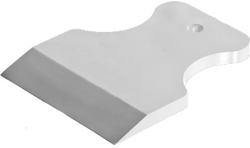  Набор STAYER "MASTER": Шпатели резиновые белые, 3шт, 40/60/80мм 