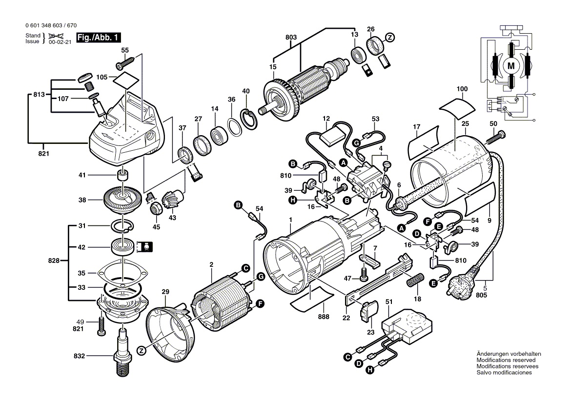 Gws 750 125 bosch схема