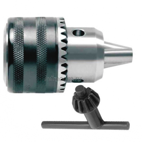  Патрон сверлильный с ключом 1.5-13 мм, конус B16 (Hardax) (шт.) 