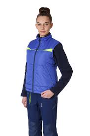  Жилет утепленный женский PROFLINE BASE (тк.Дюспо), васильковый 