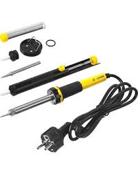  Набор STAYER "PROFI" для паяльных работ, 55300 + шприц + подставка + припой, 30 Вт 