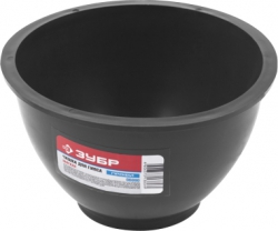  Чашка ЗУБР "ПРОФИ" для гипса резиновая, мягкая 