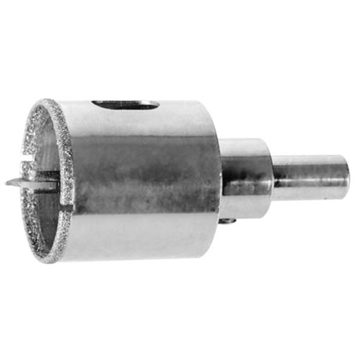  Коронка алмазная 40мм с центрирующим сверлом, зерно Р60, ЗУБР "ЭКСПЕРТ" 