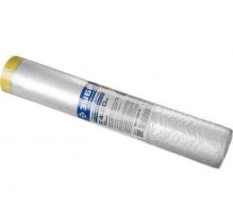  Пленка ЗУБР "ПРОФЕССИОНАЛ" защитная с клейкой лентой, HDPE, 10мкм, 1,4х20м 