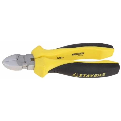  Бокорезы KRAFTOOL "ELECTRO-KRAFT", Cr-Mo сталь, двухкомпонентная рукоятка, хромированное покрытие, 1 