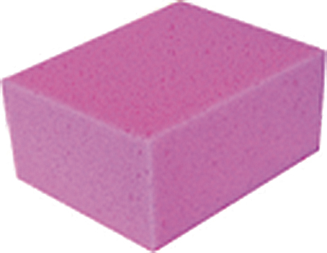  Губка, мелкопористый полиэстер, 140 x 110 x 60 мм  (Remocolor) (шт.) 