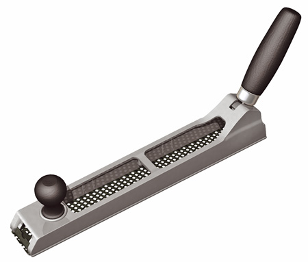  Рубанок KRAFTOOL "EXPERT" обдирочный, силуминовый с переставной ручкой, 250мм 