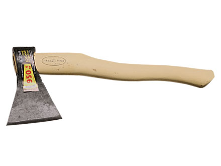  Топор 600 г, в сборе, кованый, деревянное топорище 350 мм (Труд) 