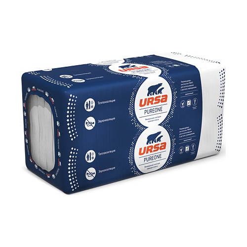  Утеплитель Урса Geo П-15 У20/50 1250х610х50 мм, 20 шт 