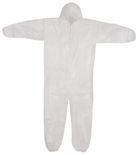  Комбинезон STAYER "PROFESSIONAL", защитный из ламинированного спанбонда, 50-52 размер 