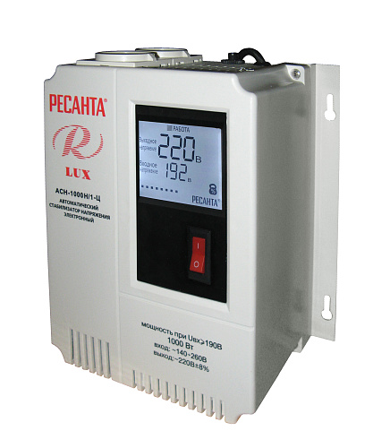  Стабилизатор АСН- 1 000 Н/1-Ц Ресанта Lux 