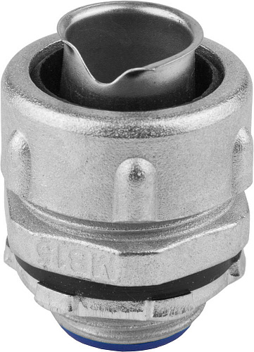  Муфта СВЕТОЗАР вводная металлич, с наружной резьбой, для металлорукава диаметром 15мм, IP54 