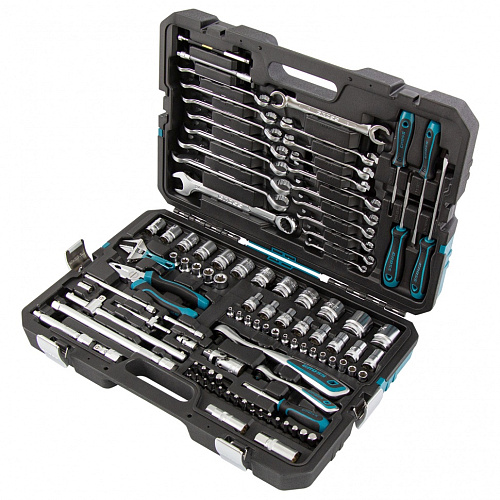  Набор инструментов 101 пред. , 120 зубьев, CrV, 1/4", 1/2" Gross 