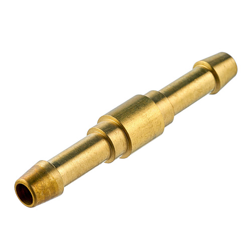  Соединитель неразъёмный, ø9 и 9 мм, латунь 