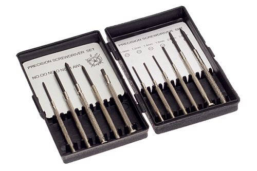  Набор часовых отверток, 11 предметов (Hobbi) (уп.) 