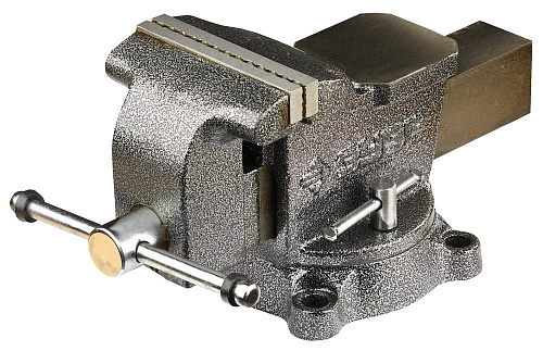  Тиски ЗУБР "МАСТЕР" слесарные поворотные, 125мм 