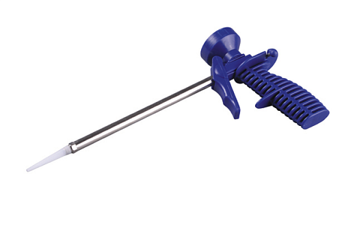  Пистолет для монтажной пены, пластмассовый корпус // Hobbi 