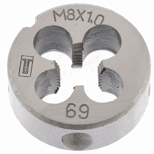  Плашка М8 х 1,0 мм// СИБРТЕХ 