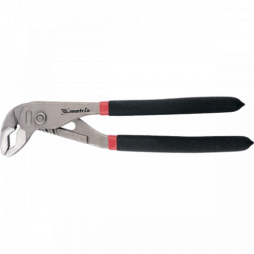  Клещи, 250 мм, переставные, обливные рукоятки// MATRIX 