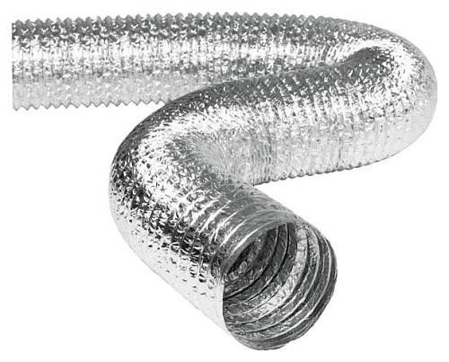  Гибкий воздуховод неизолированный, 160мм, толщина стенки 64 мкм, 10м 
