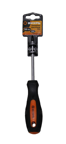  Отвёртка крестовая PZ2, 100 мм 