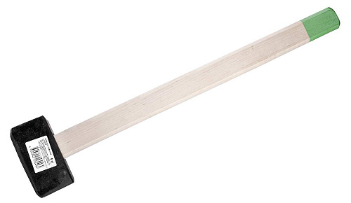  Кувалда ТРУД ВАЧА "ЭКОНОМ" кованая с деревянной рукояткой, сделано по ГОСТ 11401-75, 5кг 