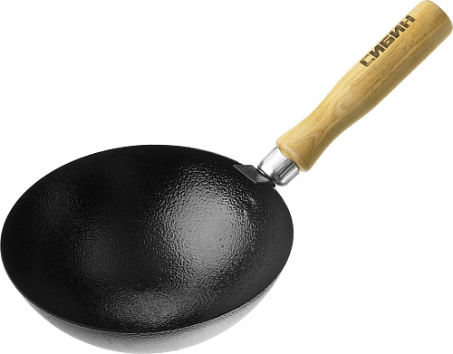  Ковш СИБИН штукатурный с деревянной ручкой 