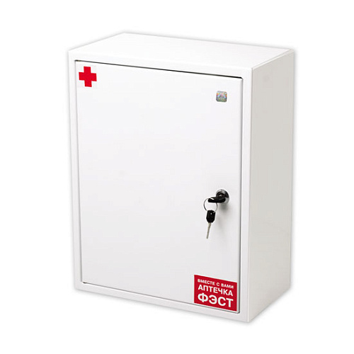  Аптечка ФЭСТ производственная (металлический шкаф 250х310х100) 